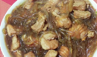 红烧肉炖粉丝怎么弄 肉炖粉丝的做法