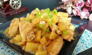 土豆烧鸡翅的家常做法 土豆烧鸡翅的家常做法视频