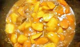 咖喱牛肉的家常做法（咖喱牛肉的做法 咖喱牛肉的家常做法）