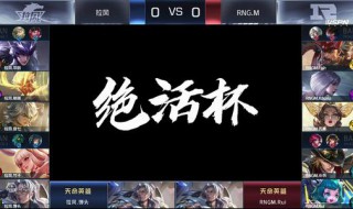 绝活杯王者荣耀是什么比赛（王者荣耀绝活杯是什么意思）