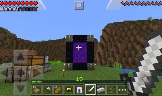 我的世界里的穿越门怎样做（我的世界中穿越门怎么做）