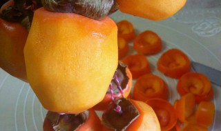 晒柿子干的做法大全 柿子干的做法