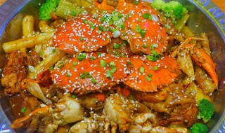 螃蟹煲的做法大全家常（螃蟹煲的做法大全家常胃不好的人可以吃香菜吗）