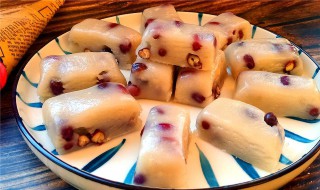 红豆糯米糕的做法大全 红豆糯米糕的做法大全视频