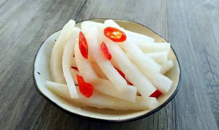 腌制白萝卜的做法大全 腌制白萝卜的做法大全酱油泡制