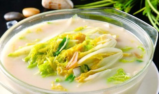 上汤粉丝娃娃菜的做法 上汤粉丝娃娃菜的做法和配料