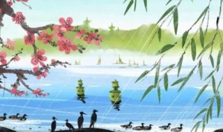 柳含烟隋堤柳原文翻译（江南柳隋堤远原文及翻译）