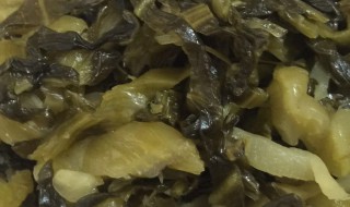 芥菜咸菜的腌制方法（芥菜咸菜的腌制方法和配料）