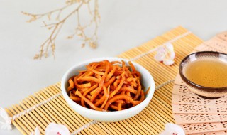 腌制芥菜丝的方法 腌制芥菜丝的方法和配料