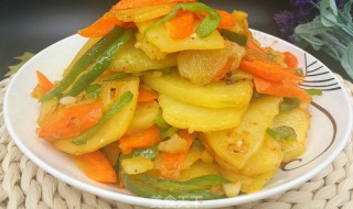 怎么炒土豆片 怎么炒土豆片的做法