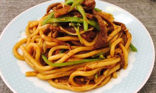 炒乌冬面的做法大全(炒乌冬面的做法大全视频)
