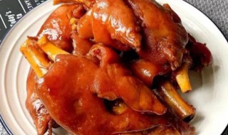 五香猪蹄怎么做（五香猪蹄怎么做好吃）