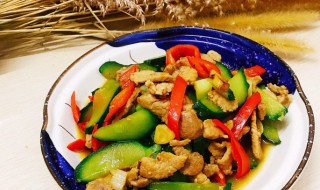 青瓜炒肉怎么做（青瓜炒肉怎么做最好吃）