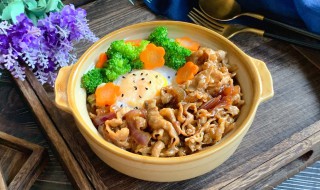 泡菜肥牛饭的做法 泡菜肥牛饭的做法大全