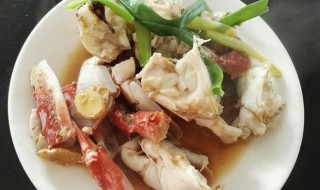 螃蟹蒸白菜怎么做（螃蟹蒸白菜怎么做才好吃）