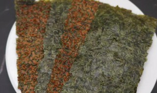 怎么辨别海苔的好坏 怎么辨别海苔的好坏图片