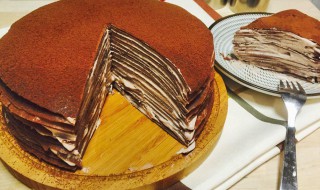 巧克力千层蛋糕怎么做（巧克力千层蛋糕怎么做窍门）