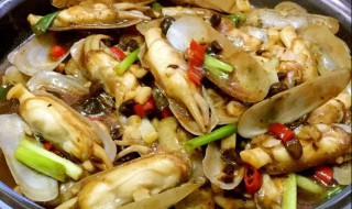 豉椒炒蛏子步骤（豉椒炒蛏子王）