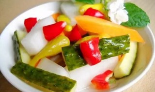 萝卜辣椒黄瓜咸菜的腌制方法 萝卜辣椒黄瓜咸菜的腌制方法窍门