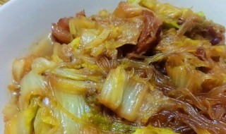 木耳白菜粉条肉怎么做 粉条木耳肉怎么做好吃