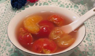山楂甜汤的做法 山楂甜汤的做法和功效