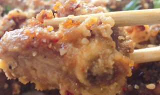 莲藕粉蒸排骨的做法 莲藕粉蒸排骨的做法窍门