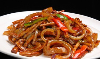 炒猪皮步骤 如何炒猪皮