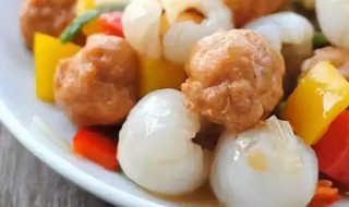 荔枝鸡球的做法 荔枝鸡球怎么做