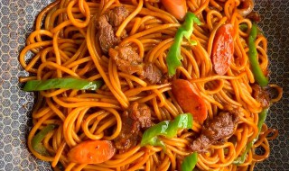 炒面条怎么做又劲道又好吃