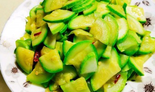 素茭瓜怎么做 素炒茭瓜的做法