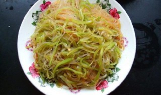 莴笋粉条怎么做（莴笋粉条怎么做最好吃）