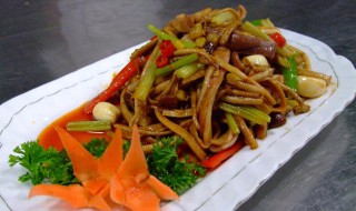 猪肚焖茶树菇怎么做 茶树菇焖猪肚图片