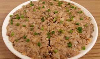 梅菜肉饼怎么做 温州梅菜肉饼怎么做