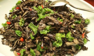 清炒干巴菌怎么做（清炒干巴菌怎么做好吃）