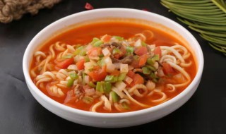 拌面汤做法 家常汤面的做法