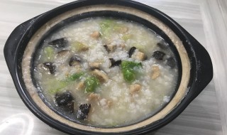 鸡肉青菜粥的做法（鸡肉蔬菜粥的做法）