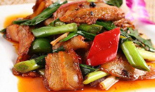 青蒜回锅肉的做法步骤（青大蒜回锅肉）