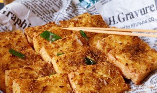 孜然香烤豆腐的做法步骤 孜然香煎豆腐的做法