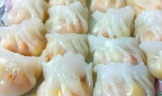 水晶虾饺做法（水晶虾饺的做法和配方）