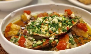 葱油膏蟹做法大全 葱油膏蟹做法大全视频