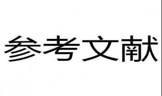 参考文献中报纸版次怎么写 参考文献是报纸怎么写