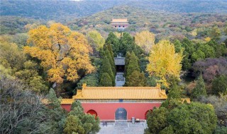 航拍中国里的明孝陵是哪里（明孝陵航拍图）