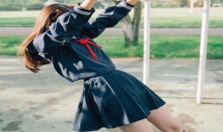藏青色jk制服可以配黑色裙吗（jk制服裙子颜色）