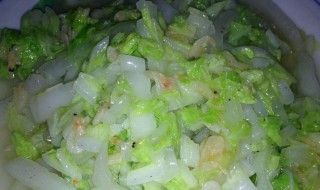 炒白菜虾米怎么做 炒白菜虾米怎么做好吃