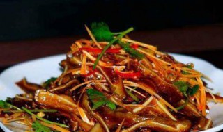 猪耳朵如何做才好吃 猪耳朵怎么做才好吃