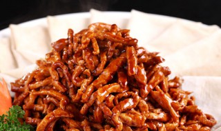 京酱肉丝的家常做法简单（京酱肉丝的家常做法大全）