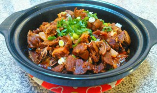 红烧羊肉的家常做法简单 红烧羊肉的家常做法简单视频