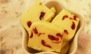 蔓越莓饼干的做法简单 蔓越莓饼干的做法窍门
