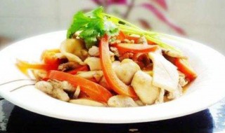 蘑菇烩肉片怎么做 蘑菇烩肉片怎么做才好吃