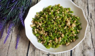 青椒炒豆豉肉末怎么做（青椒炒豆豉肉末怎么做才好吃）